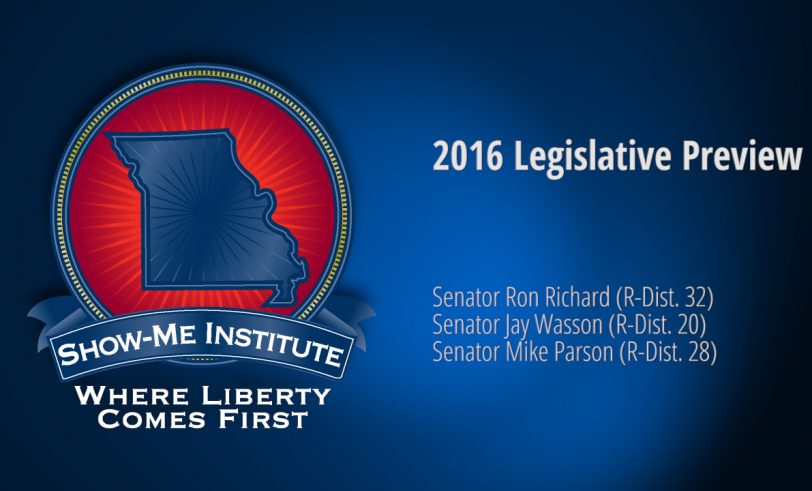 2016 Missouri Legislative Preview with Sen. Ron Richard
